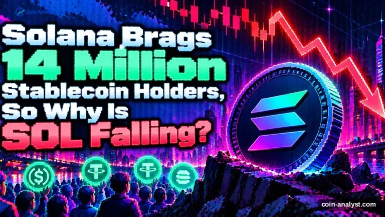 Solana Brags 14 Million Stablecoin Holders, So Why Is SOL Falling?