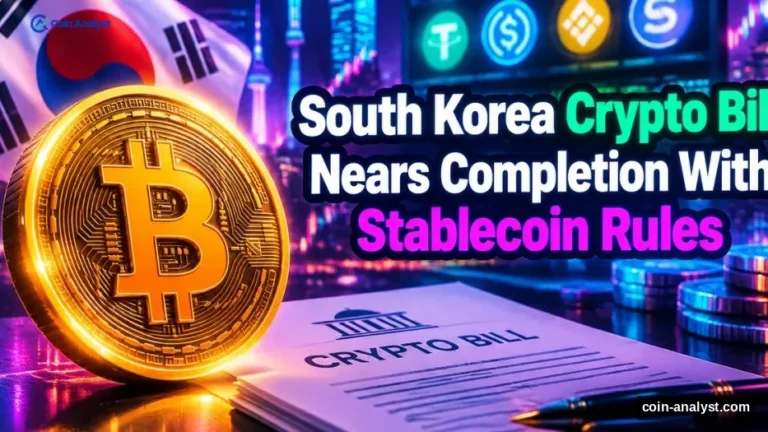 South Korea Crypto Bill Nears Completion With Exchange and Stablecoin Rules