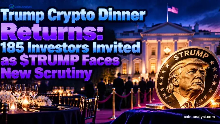 Trump Crypto Dinner Returns: 185 Investors Invited as $TRUMP Faces New Scrutiny