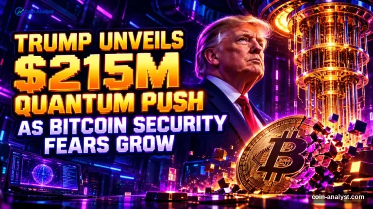 Trump Unveils $215M Quantum Push as Bitcoin Security Fears Grow