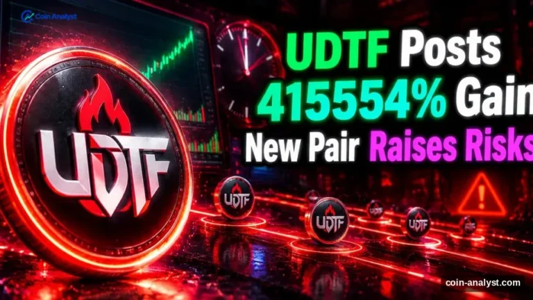 UDTF Jumps 415,554% in 15 Hours as Its Main Solana Pair Opens