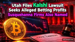 Utah Seeks $30M-$60M From Kalshi and Partners Over Alleged Illegal Betting