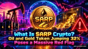 What Is SARP Crypto? Oil and Gold Token Jumping 32% Poses a Massive Red Flag