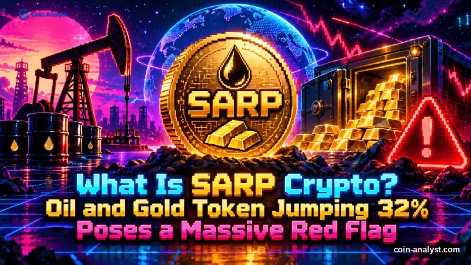 What Is SARP Crypto? Oil and Gold Token Jumping 32% Poses a Massive Red Flag