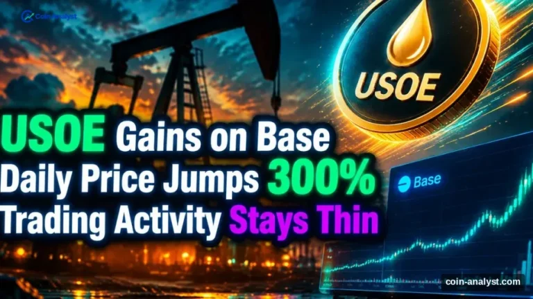 What Is USOE Crypto? The 300% Jump, Price, and Scam Risks
