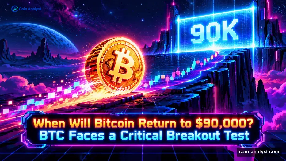 When Will Bitcoin Return to $90,000? BTC Faces a Critical Breakout Test