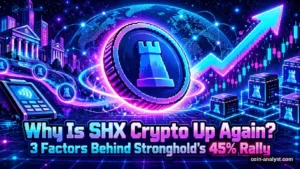 Why Is SHX Crypto Up Again? 3 Factors Behind Stronghold’s 45% Rally